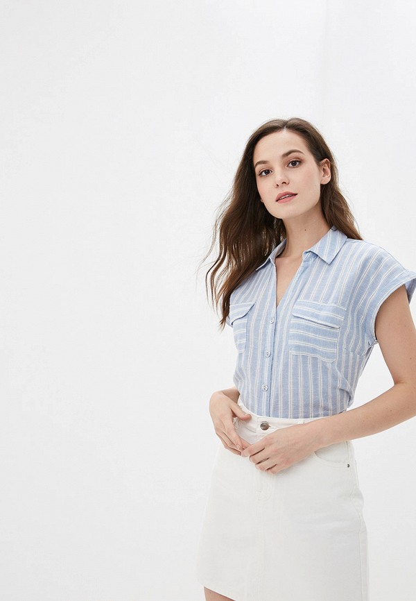 

Рубашка Dorothy Perkins, Голубой, Dorothy Perkins DO005EWFJSM2