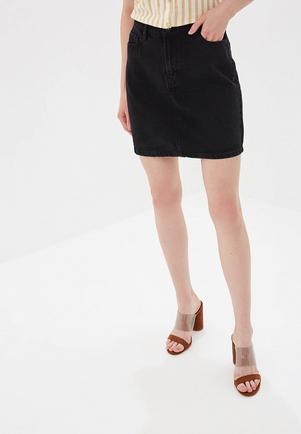 

Юбка джинсовая Dorothy Perkins, Dorothy Perkins DO005EWFJSN0, Черный