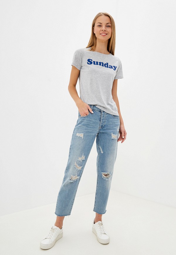 

Футболка Dorothy Perkins, Серый, Dorothy Perkins DO005EWGADZ5