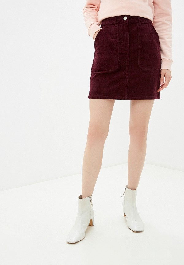 

Юбка Dorothy Perkins, Бордовый, Dorothy Perkins DO005EWGMNK9