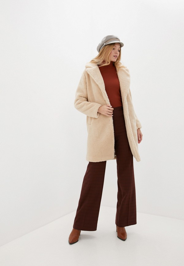 

Шуба Dorothy Perkins, Бежевый, Dorothy Perkins DO005EWGTXK1