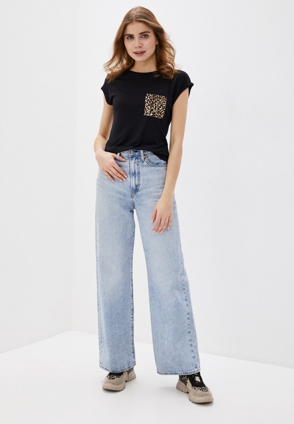 

Футболка Dorothy Perkins, Черный, Dorothy Perkins DO005EWHELW2