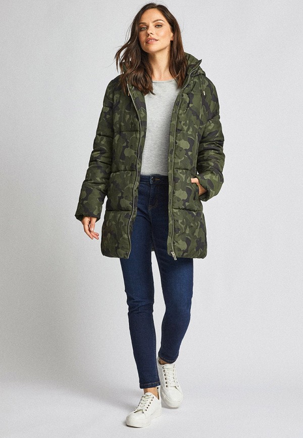 

Куртка утепленная Dorothy Perkins, Хаки, Dorothy Perkins DO005EWHMRY6