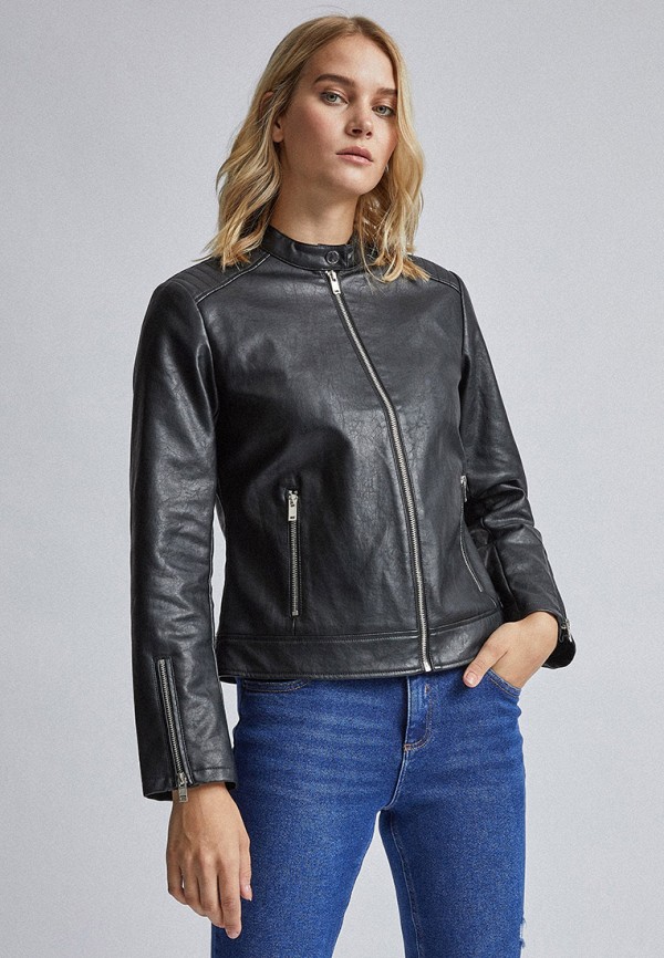 

Куртка кожаная Dorothy Perkins, Черный