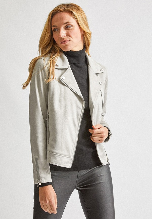 

Куртка кожаная Dorothy Perkins, Серый