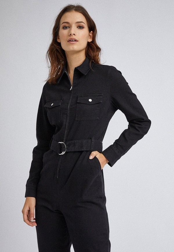 

Комбинезон джинсовый Dorothy Perkins, Черный, Dorothy Perkins DO005EWINMS6