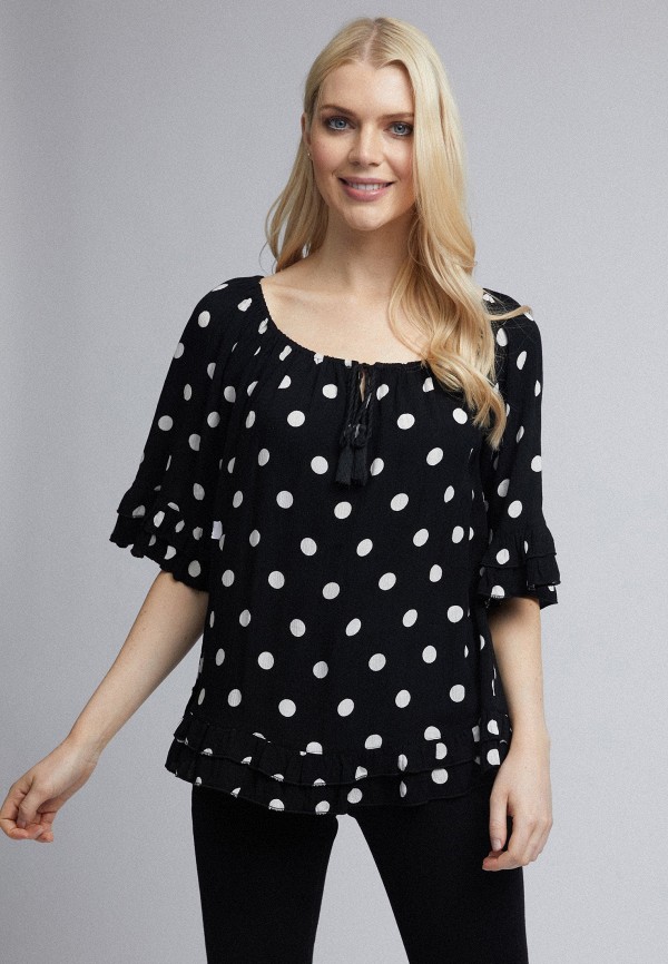 

Блуза Dorothy Perkins, Черный, Dorothy Perkins DO005EWIQRX6