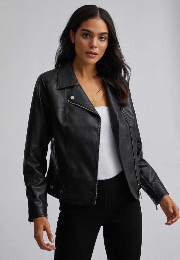 

Куртка кожаная Dorothy Perkins, Черный, Dorothy Perkins DO005EWIQSS8