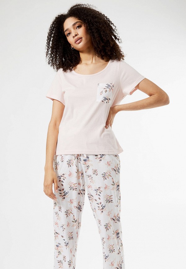 

Пижама Dorothy Perkins, Белый;розовый, Dorothy Perkins DO005EWIVSD4