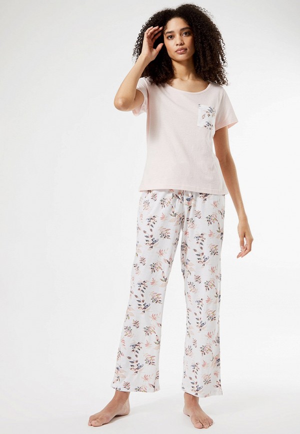 

Пижама Dorothy Perkins, Белый;розовый, Dorothy Perkins DO005EWIVSD4