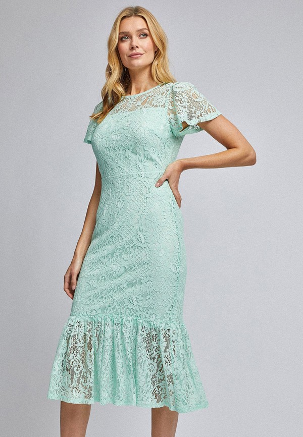 

Платье Dorothy Perkins, Бирюзовый, Dorothy Perkins DO005EWJEBK1
