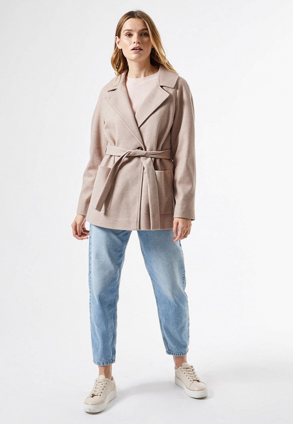 

Полупальто Dorothy Perkins, Бежевый, Dorothy Perkins DO005EWKTDK8