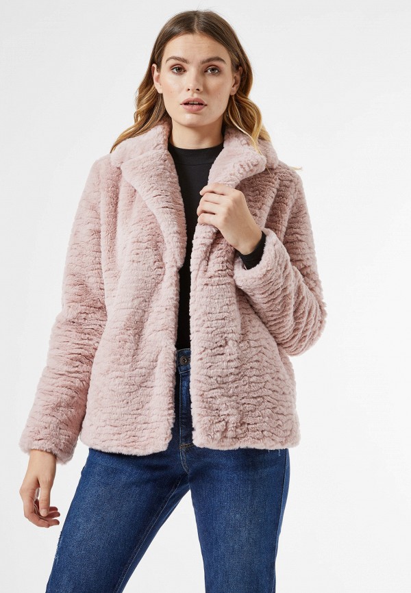

Шуба Dorothy Perkins, Розовый, Dorothy Perkins DO005EWLDBQ2