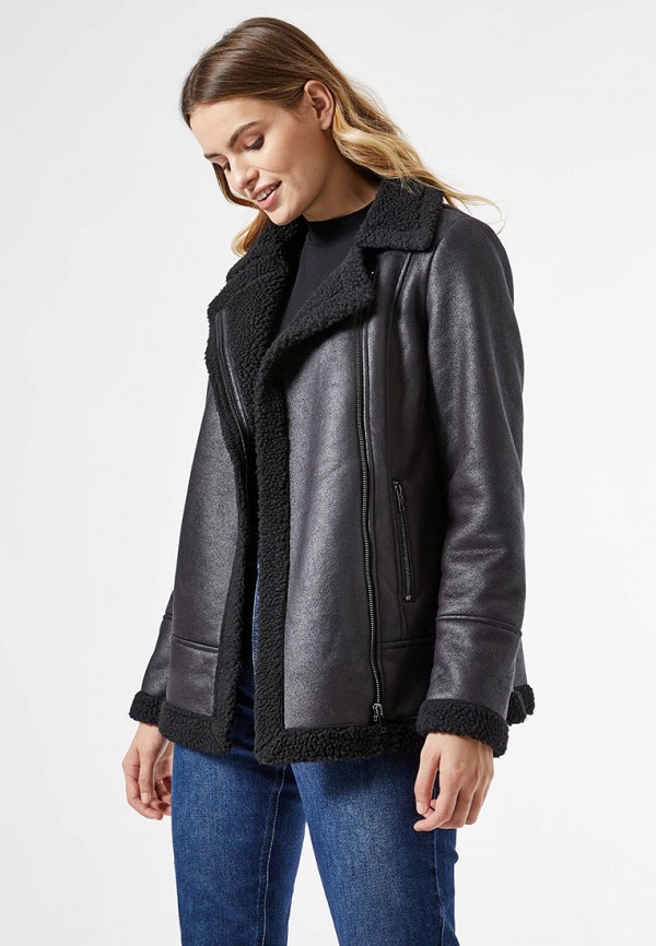

Дубленка Dorothy Perkins, Черный, Dorothy Perkins DO005EWLIMR7