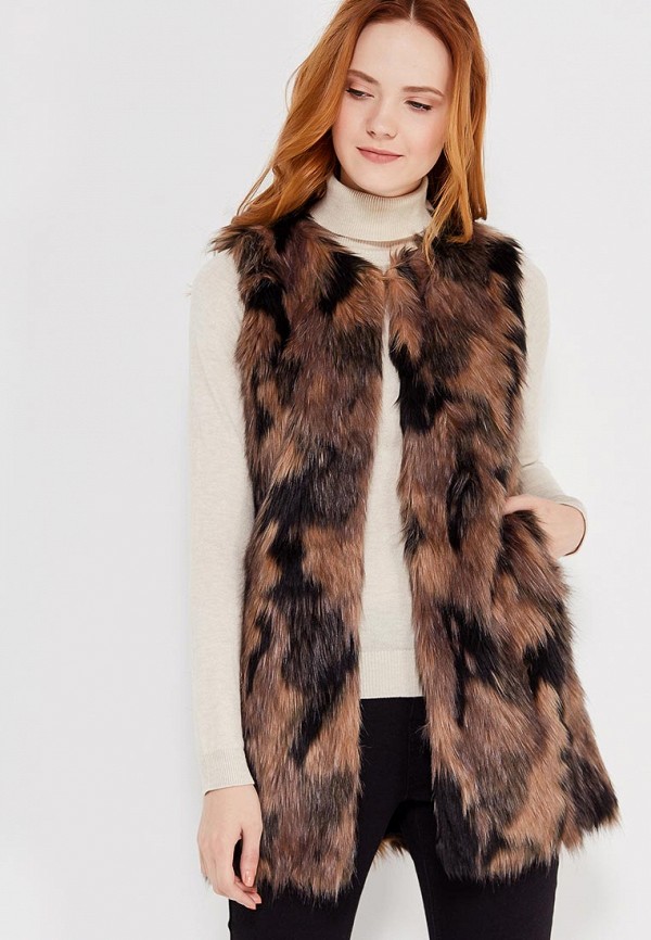 

Жилет меховой Dorothy Perkins, Коричневый