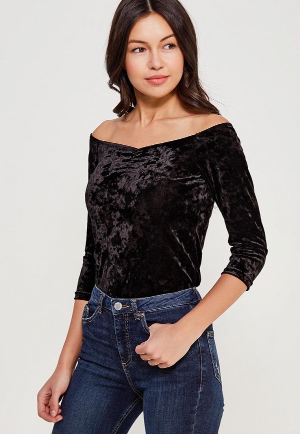 

Лонгслив Dorothy Perkins, Черный