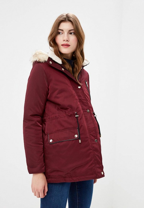 

Парка Dorothy Perkins Maternity, Бордовый