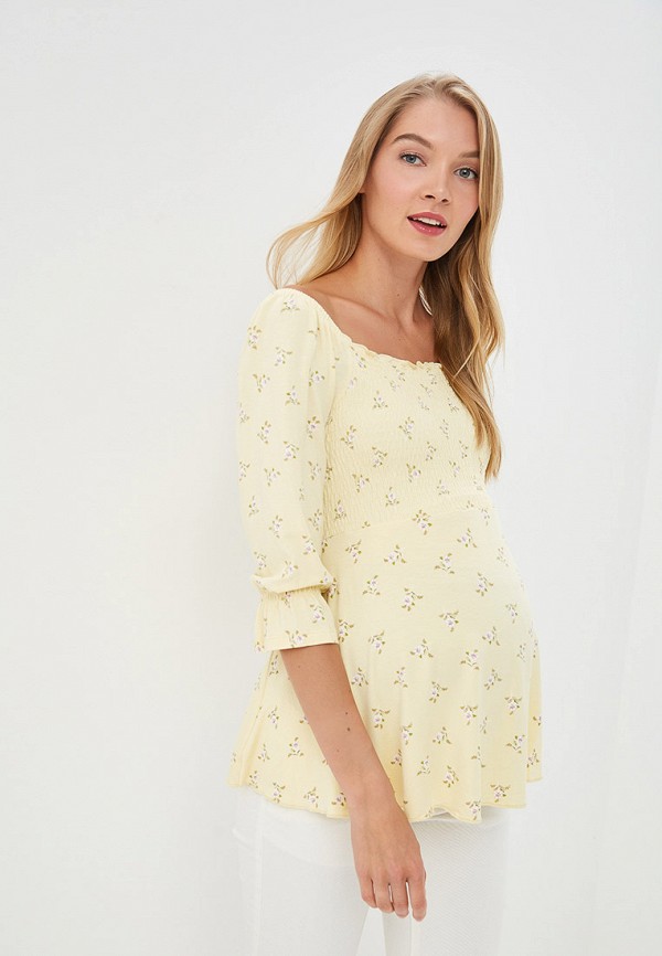 

Лонгслив Dorothy Perkins Maternity, Желтый