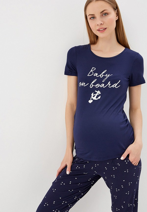 

Футболка Dorothy Perkins Maternity, Синий