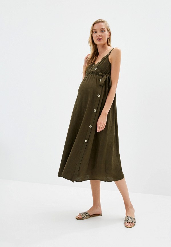 

Сарафан Dorothy Perkins Maternity, Хаки, Dorothy Perkins Maternity DO028EWGADW2