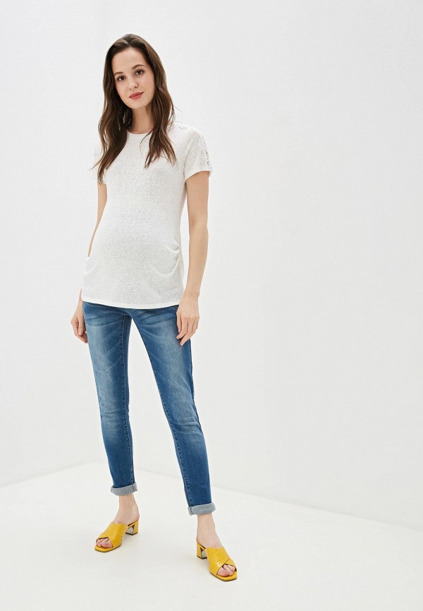 

Футболка Dorothy Perkins Maternity, Белый, Dorothy Perkins Maternity DO028EWGNHG3