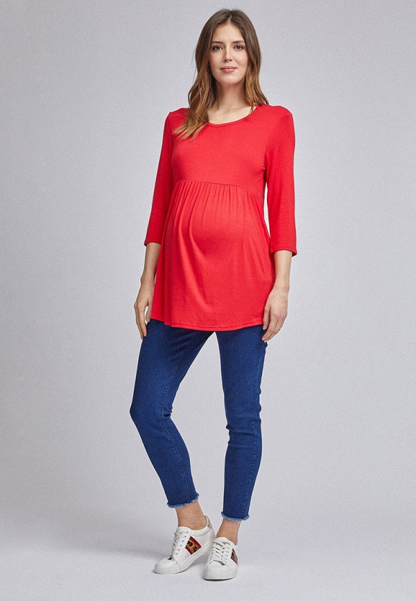 

Лонгслив Dorothy Perkins Maternity, Красный
