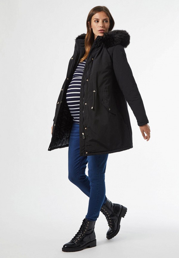 

Парка Dorothy Perkins Maternity, Черный, Dorothy Perkins Maternity DO028EWLTAC4