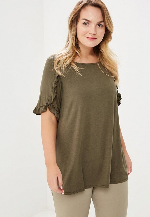 

Футболка Dorothy Perkins Curve, Хаки