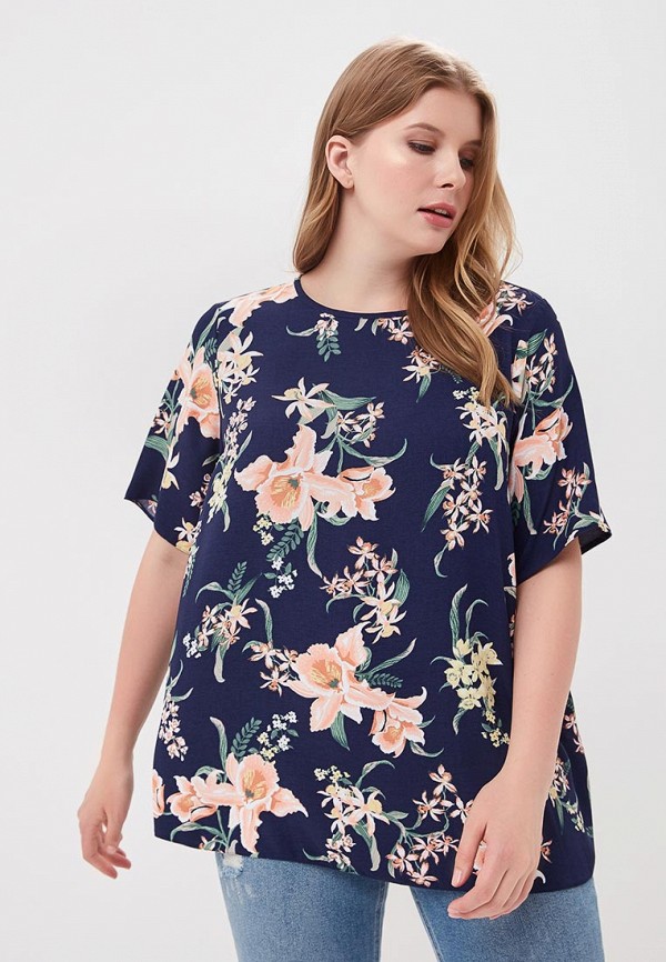

Блуза Dorothy Perkins Curve, Dorothy Perkins Curve DO029EWBVPK5, Синий