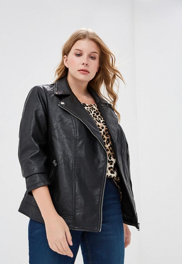 

Куртка кожаная Dorothy Perkins Curve, Черный