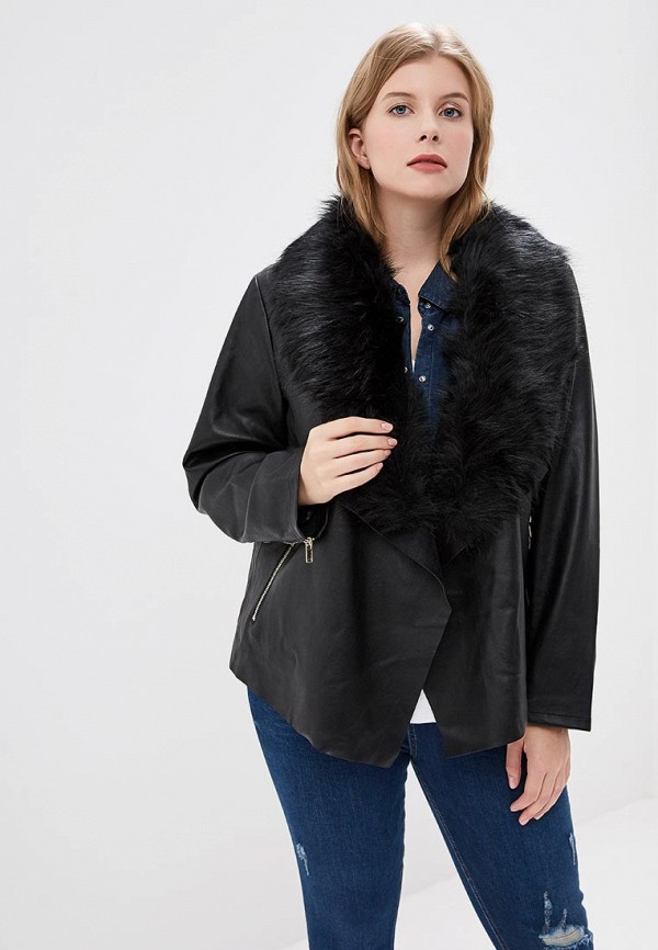 

Куртка кожаная Dorothy Perkins Curve, Черный