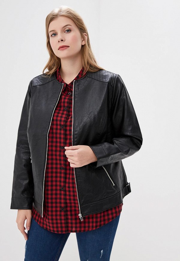 

Куртка кожаная Dorothy Perkins Curve, Черный