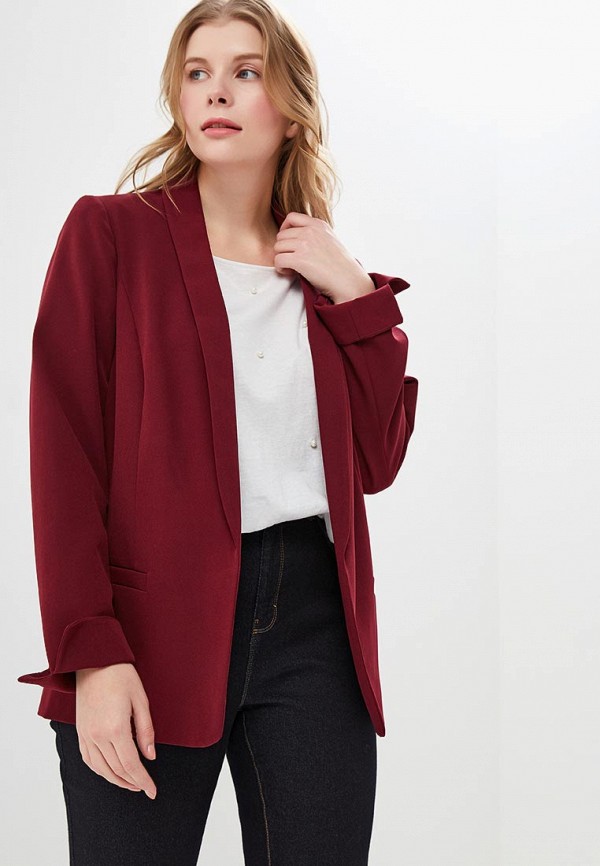 

Пиджак Dorothy Perkins Curve, Dorothy Perkins Curve DO029EWDCUV0, Бордовый