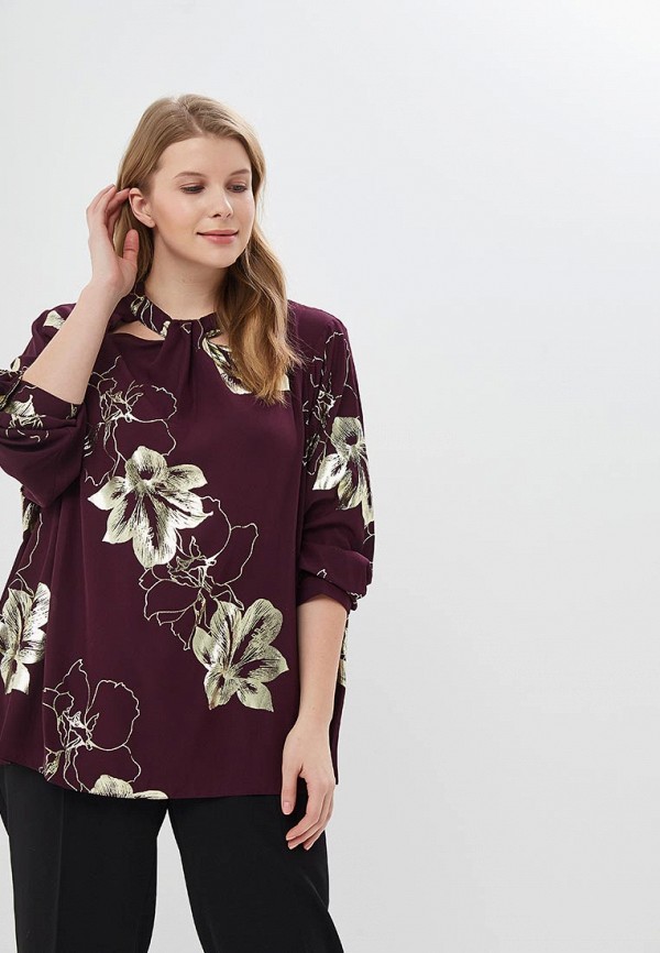 

Блуза Dorothy Perkins Curve, Бордовый