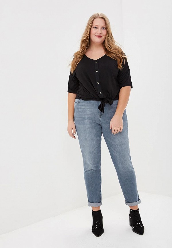

Футболка Dorothy Perkins Curve; Dorothy Perkins Curve DO029EWEEOJ5, Черный