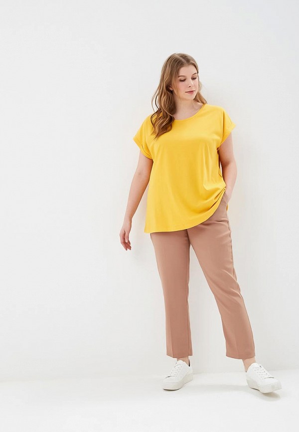 

Футболка Dorothy Perkins Curve; Dorothy Perkins Curve DO029EWEPRZ8, Желтый