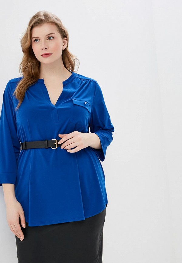 

Блуза Dorothy Perkins Curve, Dorothy Perkins Curve DO029EWERXQ2, Синий