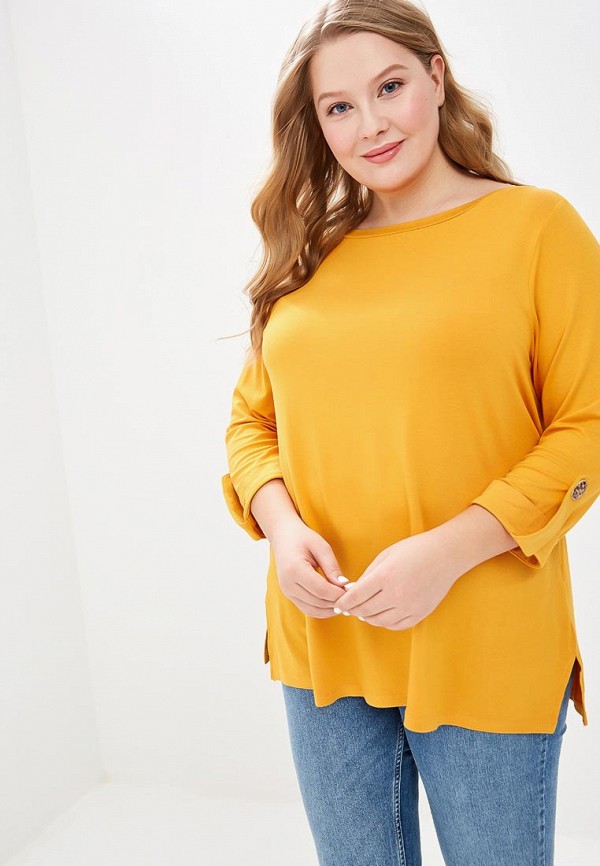

Лонгслив Dorothy Perkins Curve, Желтый