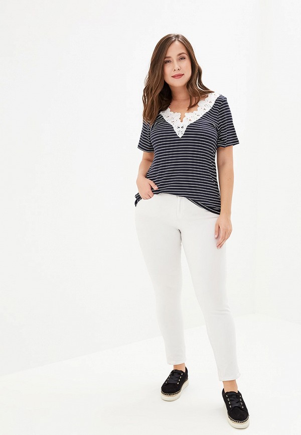 

Футболка Dorothy Perkins Curve, Dorothy Perkins Curve DO029EWFJQW9, Синий