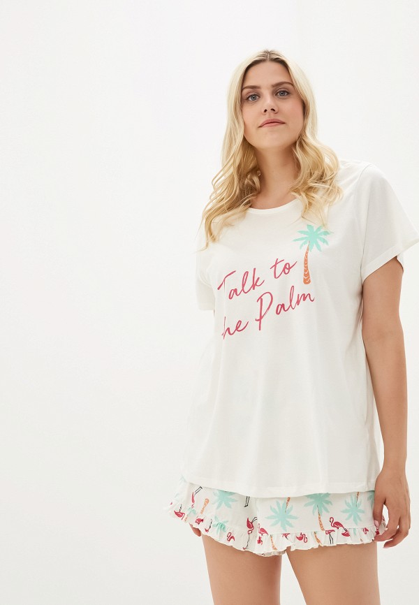 

Пижама Dorothy Perkins Curve, Белый