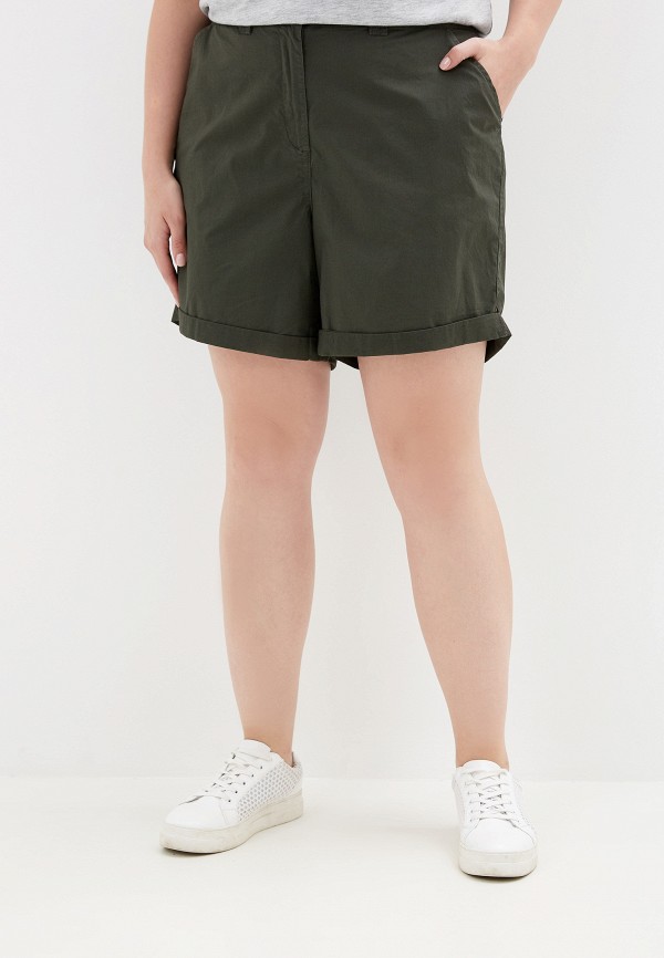

Шорты Dorothy Perkins Curve, Dorothy Perkins Curve DO029EWFWMQ2, Хаки