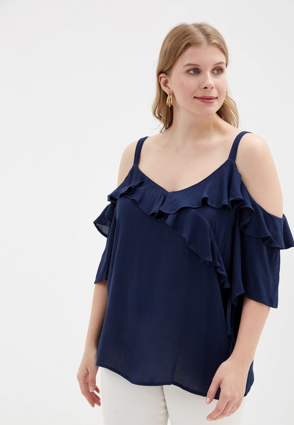 

Блуза Dorothy Perkins Curve, Синий
