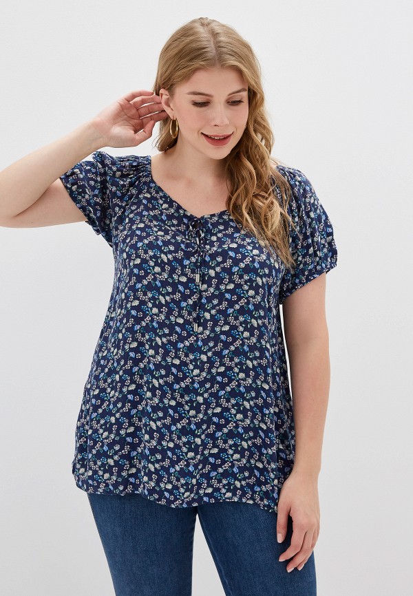 

Блуза Dorothy Perkins Curve, Синий, Dorothy Perkins Curve DO029EWGFMY7