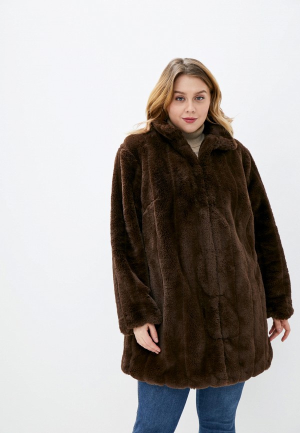 

Шуба Dorothy Perkins Curve, Коричневый, Dorothy Perkins Curve DO029EWGVUE1