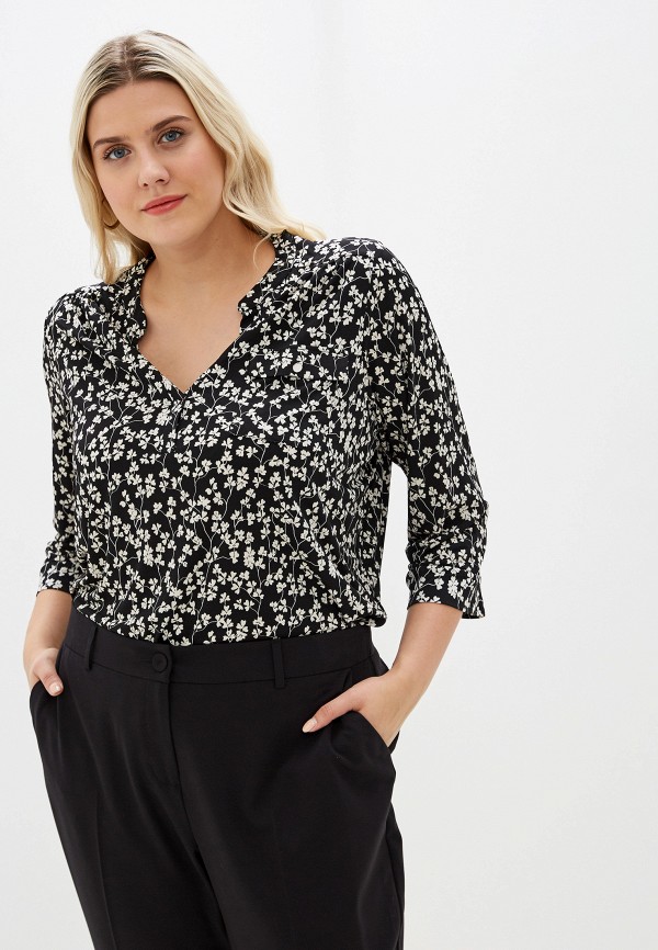 

Блуза Dorothy Perkins Curve, Черный, Dorothy Perkins Curve DO029EWHBMT2