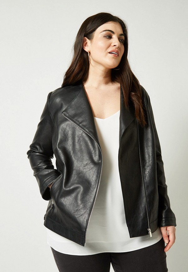 

Куртка кожаная Dorothy Perkins Curve, Черный