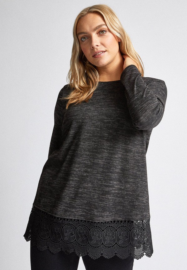 

Лонгслив Dorothy Perkins Curve, Черный
