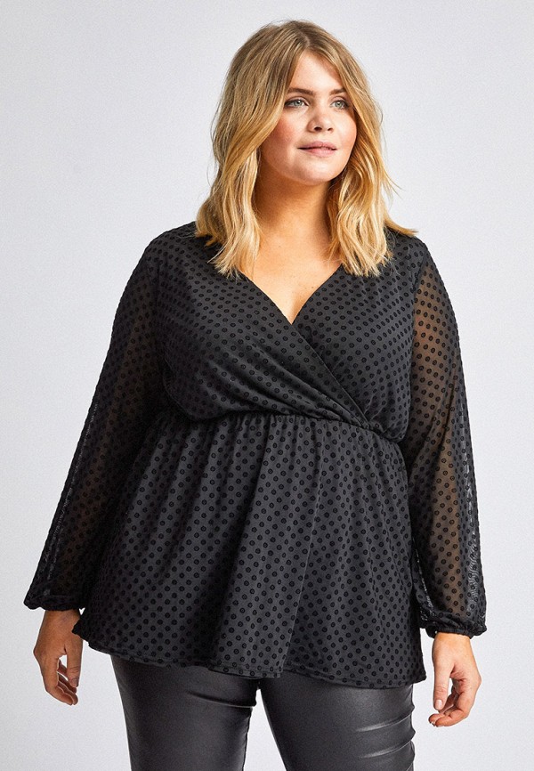 

Блуза Dorothy Perkins Curve, Черный