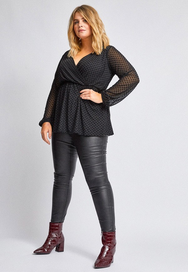 

Блуза Dorothy Perkins Curve, Черный, Dorothy Perkins Curve DO029EWIEZS7