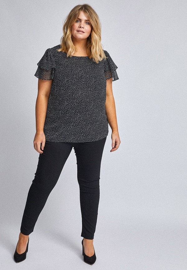 

Блуза Dorothy Perkins Curve, Черный, Dorothy Perkins Curve DO029EWITGM2